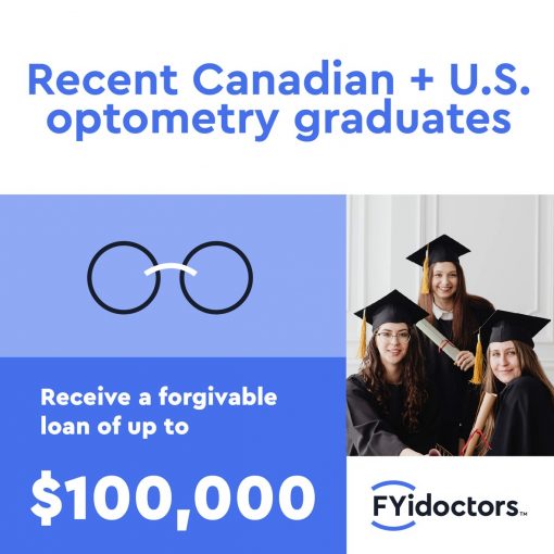 Optometry graduates award an FYidoctors initiative